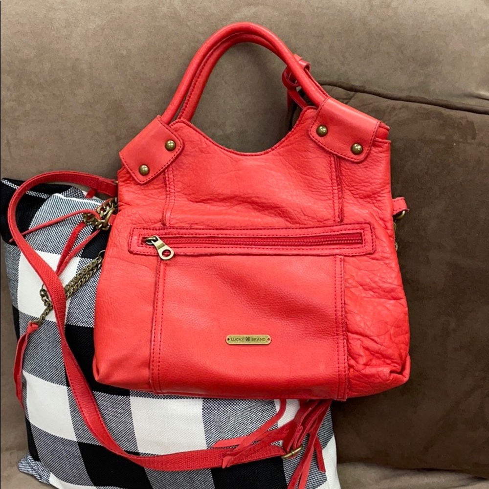Lucky Brand Leather Logan Crossbody